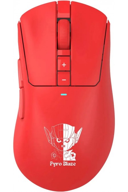 Беспроводная мышь Bloody R73 Ultra (R73 ULTRA PYRO BLAZE) (красный/рисунок) 
