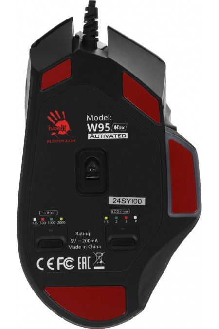 Беспроводная мышь Bloody W95 Max (черный) 6