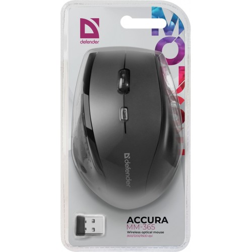 Беспроводная мышь Defender Accura MM-365 (черный) 8