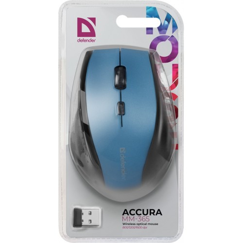 Беспроводная мышь Defender Accura MM-365 (синий) 2