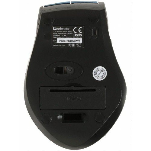 Беспроводная мышь Defender Accura MM-365 (синий) 9