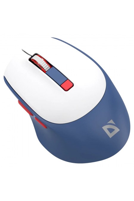 Беспроводная мышь Defender Belsa MB-249 (белый/синий) 