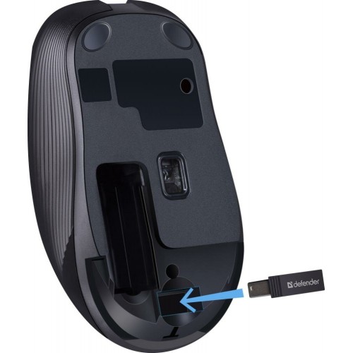 Беспроводная мышь Defender Gassa MM-105 (бирюзовый) 1