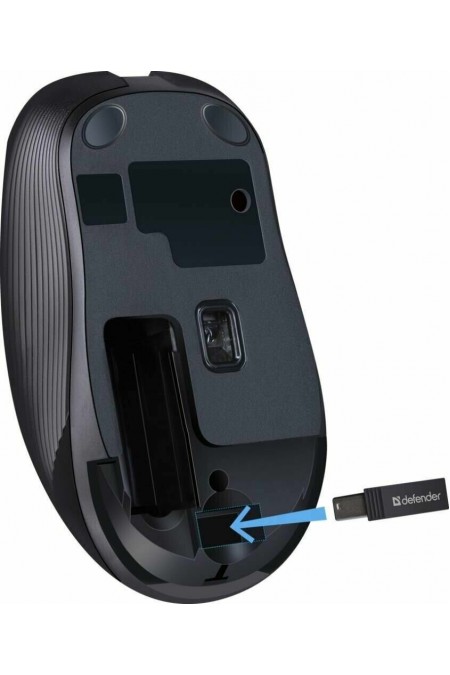 Беспроводная мышь Defender Gassa MM-105 (бирюзовый) 2