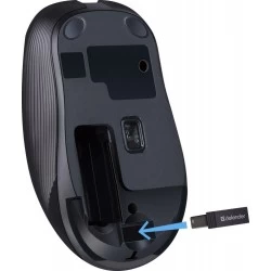 Беспроводная мышь Defender Gassa MM-105 (красный)