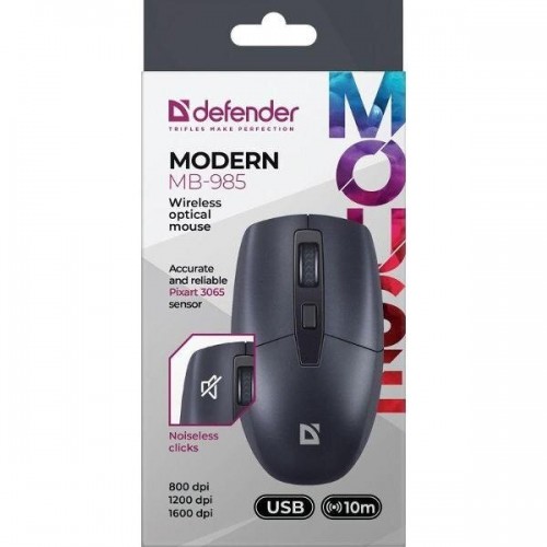 Беспроводная мышь Defender MB-985 (черный) 4