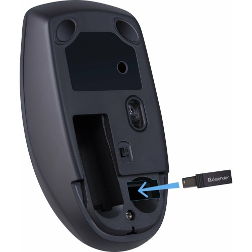 Беспроводная мышь Defender MB-985 (черный) 8