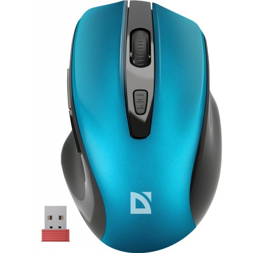 Беспроводная мышь Defender Prime MB-053 (бирюзовый) 2