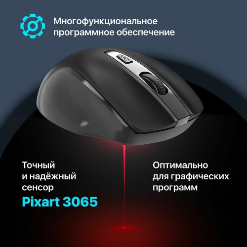 Беспроводная мышь Defender Prime MB-053 (черный) 2