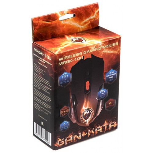 Беспроводная мышь Dialog Gan-Kata MRGK-10U USB (черный) 5