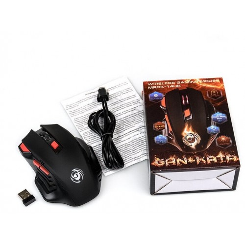 Беспроводная мышь Dialog Gan-Kata MRGK-14UR (черный/красный) 7