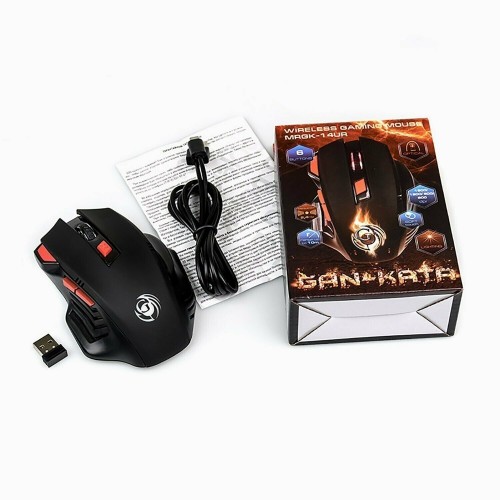 Беспроводная мышь Dialog Gan-Kata MRGK-14UR (черный/красный) 9