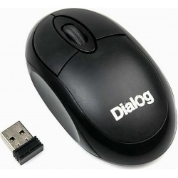 Беспроводная мышь Dialog MROC-10U (черный)