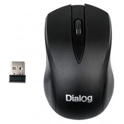 Беспроводная мышь Dialog MROC-15U (черный)