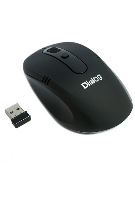 Беспроводная мышь Dialog MROP-03U (черный) 