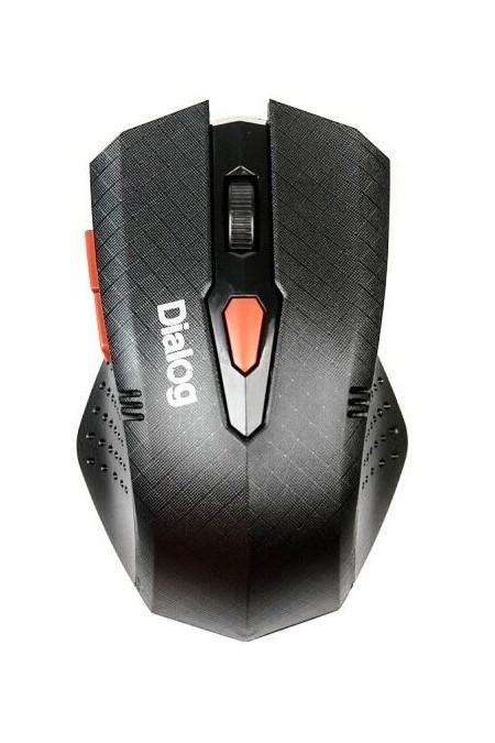Беспроводная мышь Dialog MROP-09U USB (черный) 