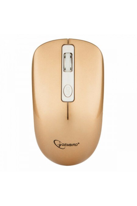 Беспроводная мышь Gembird MUSW-400 (золотой) 