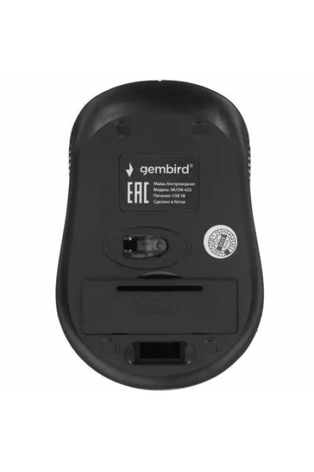Беспроводная мышь Gembird MUSW-420 (черный) 4