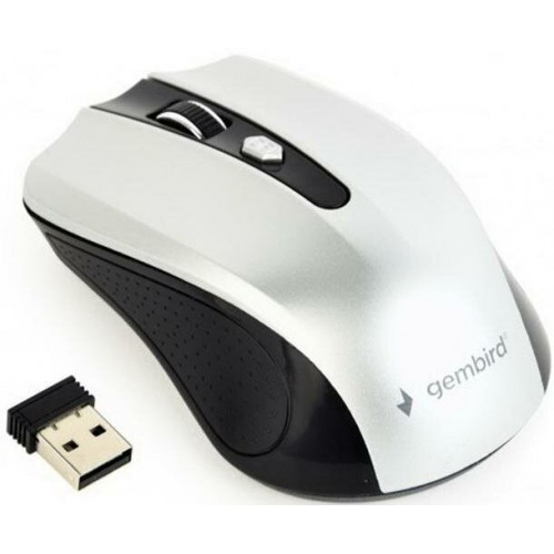Беспроводная мышь Gembird MUSW-420-4 (серебристый) 5