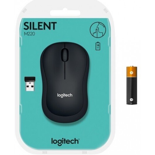 Беспроводная мышь Logitech B220 (910-005553) (черный) 7