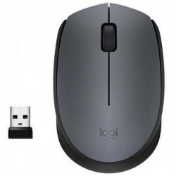 Беспроводная мышь Logitech M170 (910-004658) (черный/темно-серый)