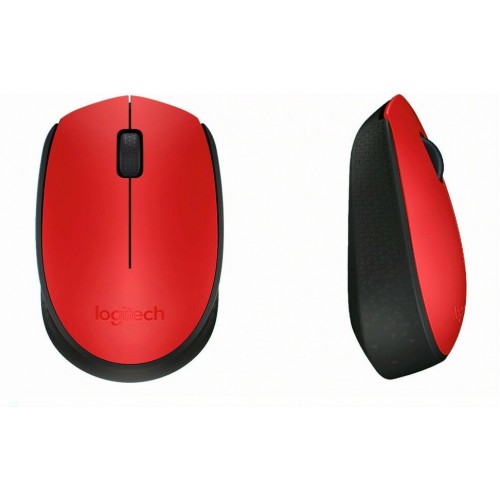 Беспроводная мышь Logitech M170 (910-004648) (красный/черный) 7