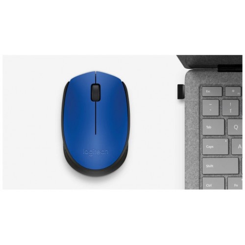 Беспроводная мышь Logitech M170 (910-004647) (синий/черный) 4