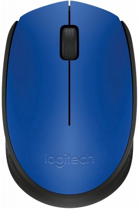 Беспроводная мышь Logitech M171 (910-004640/910-004644) (синий/черный) 