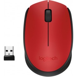 Беспроводная мышь Logitech M171 (910-004645) (красный/черный)