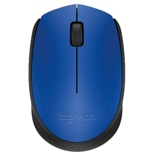 Беспроводная мышь Logitech M171 (910-004640/910-004644) (синий/черный) 