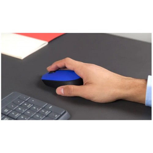 Беспроводная мышь Logitech M171 (910-004640/910-004644) (синий/черный) 2