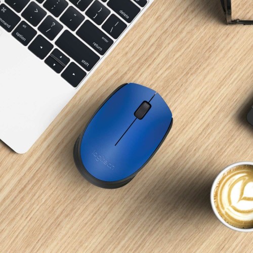 Беспроводная мышь Logitech M171 (910-004640/910-004644) (синий/черный) 5