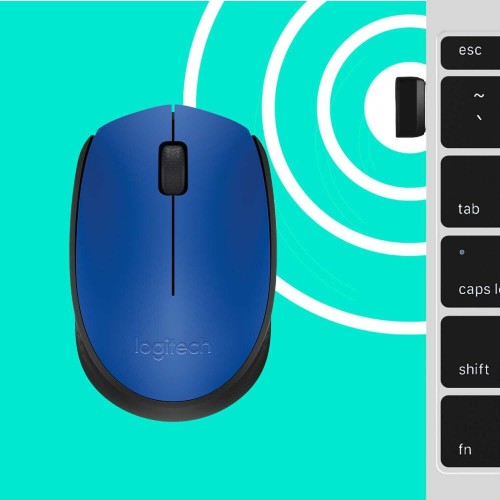 Беспроводная мышь Logitech M171 (910-004640/910-004644) (синий/черный) 6
