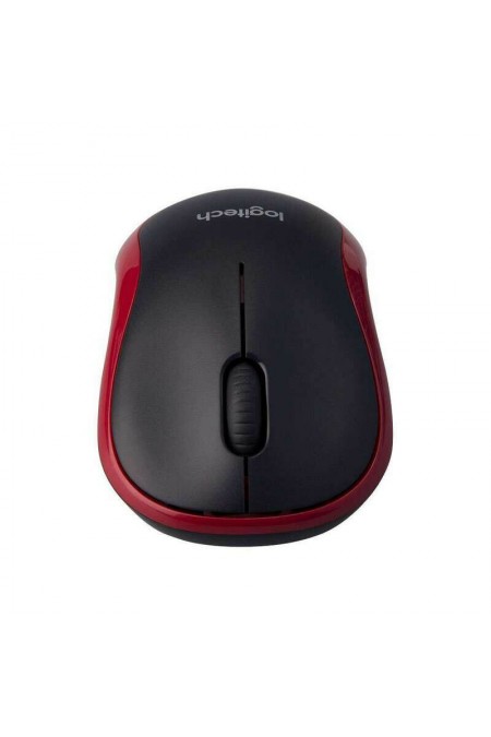 Беспроводная мышь Logitech M185 (910-002240/910-002633) (черный/красный) 2