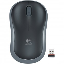 Беспроводная мышь Logitech M185 (910-002252) (серый/черный)