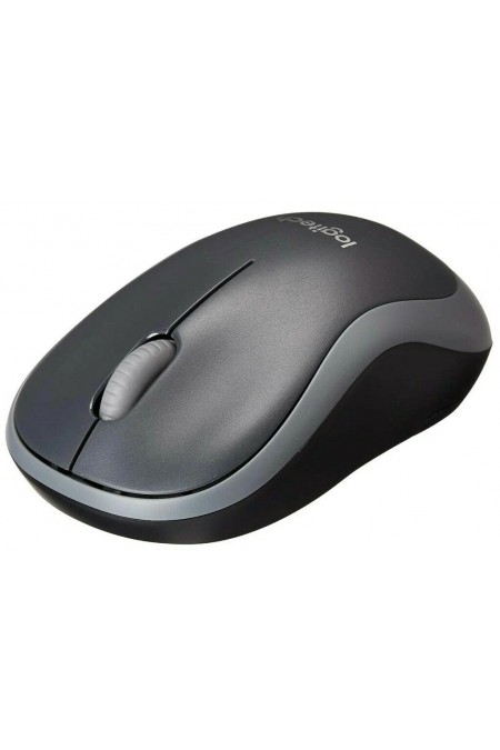 Беспроводная мышь Logitech M186 (910-004131) (черный/серый) 1