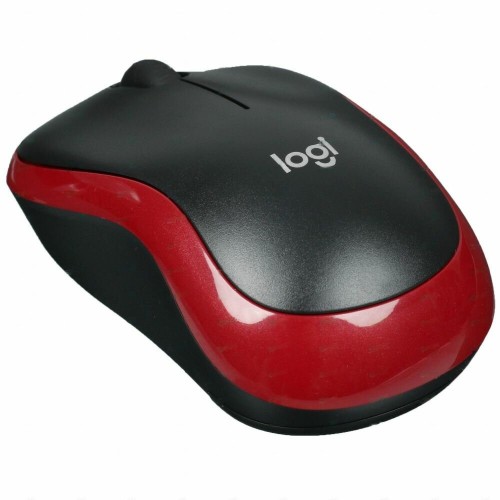 Беспроводная мышь Logitech M186 (910-004133) (черный/красный) 9