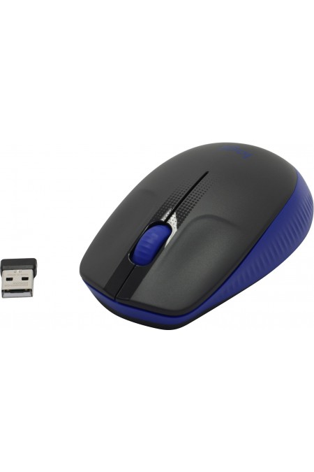 Беспроводная мышь Logitech M190 (910-005907) (черный/синий) 4