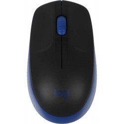 Беспроводная мышь Logitech M190 (910-005925) (черный/синий)