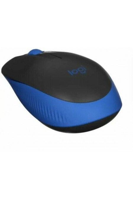 Беспроводная мышь Logitech M190 (910-005925) (черный/синий) 2