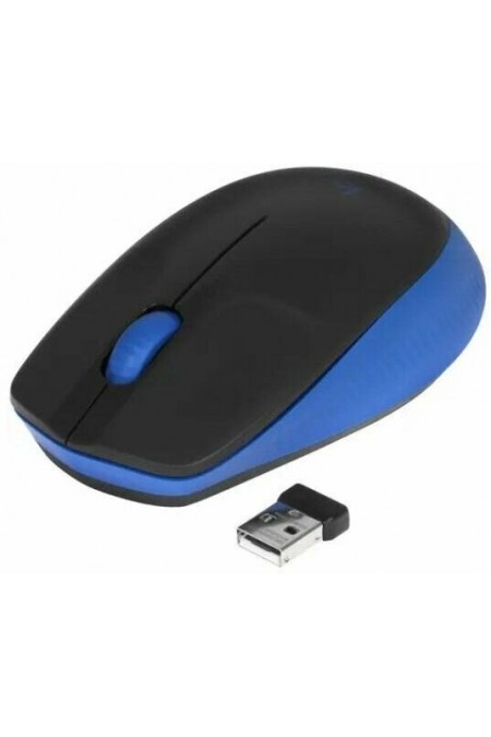 Беспроводная мышь Logitech M190 (910-005925) (черный/синий) 4