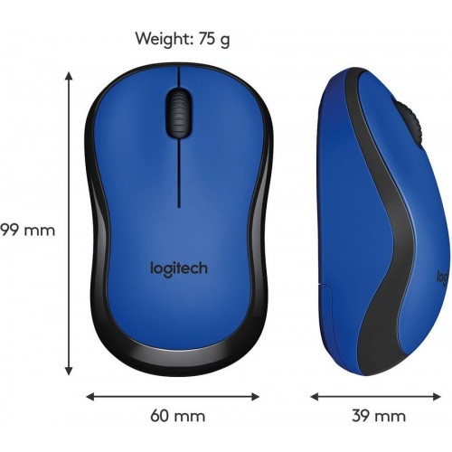 Беспроводная мышь Logitech M221 (910-006111) (синий) 2