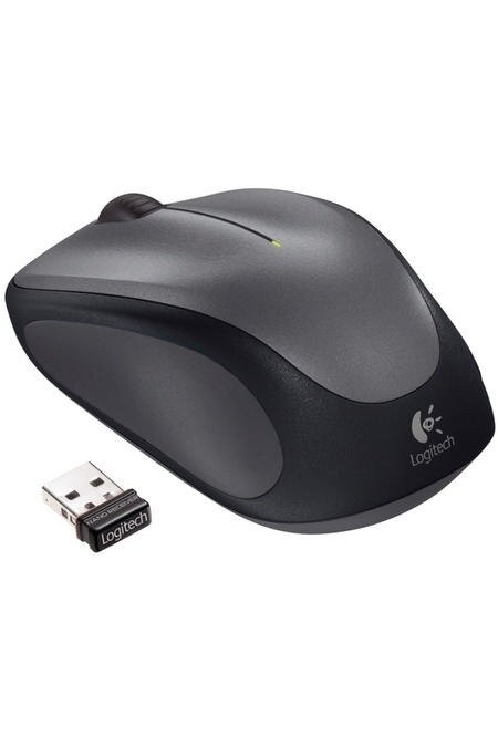 Беспроводная мышь Logitech M235 (910-002201) (серый/черный) 
