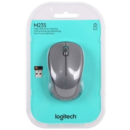 Беспроводная мышь Logitech M235 (910-007129) (серый) 4