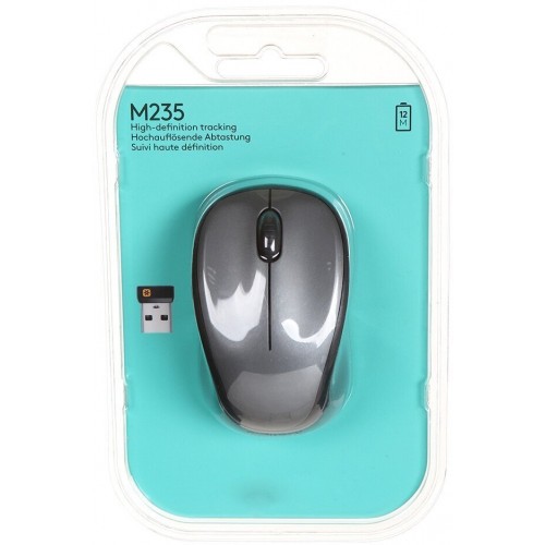 Беспроводная мышь Logitech M235 (910-007129) (серый) 7