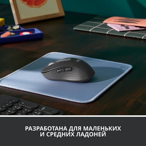 Беспроводная мышь Logitech M650 (910-006253) (графитовый) 4