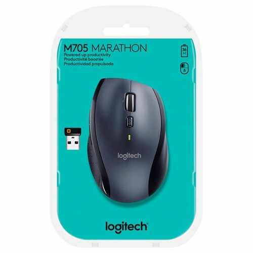 Беспроводная мышь Logitech M705 (910-001964) (черный) 6