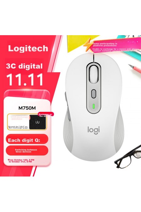 Беспроводная мышь Logitech M750 (910-006271) (белый) 