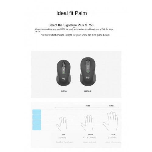 Беспроводная мышь Logitech M750 (910-006269) (графитовый) 4