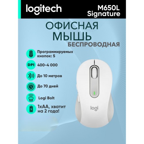 Беспроводная мышь Logitech M750 (910-006269) (графитовый) 9